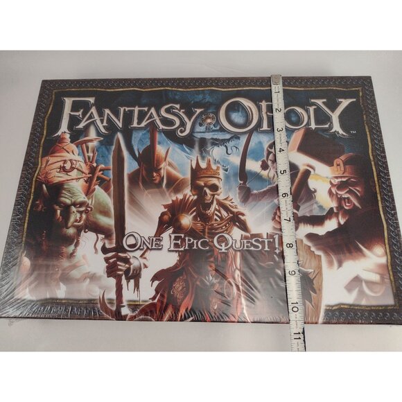 Fantasy-Opoly Board Game One Epic Quest Family Fantasy Story Monopoly - Picture 5 of 6